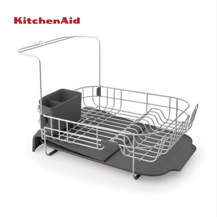 KitchenAid Expandable DishDrying Rack with Glassware Attachment