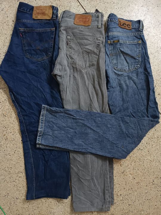 กางเกงยีนส์ชาย-แท้ๆมือสองสวยงาม-ราคาถูกประหยัดงบแบบสุดๆจ้า