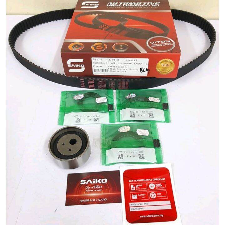 Proton Timing Belt Kit Set for Blm / Persona / Gen2 / Exora CPS (Non