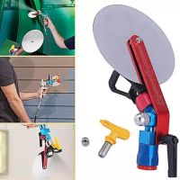 MOLY TOOLS ตัวกันขอบสี เครื่องพ่นสีระบบแอร์เลส 7/8Inch Spray Guide Accessory Tool Aluminum Alloy Spray Guide Disc Baffle Universal Airless Spraying Machine Power Tool [คลังไทย]