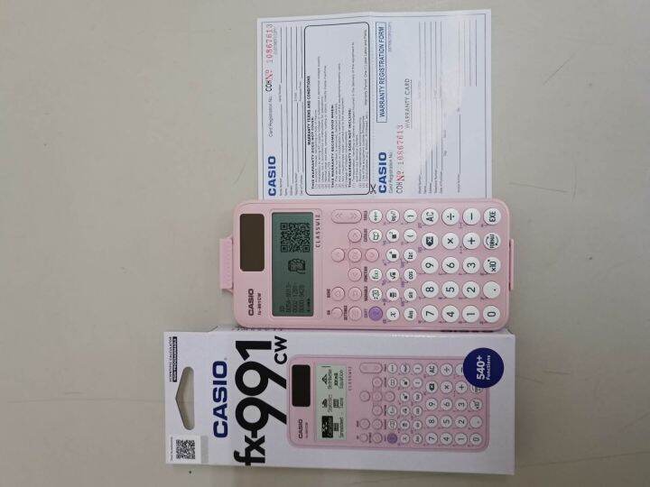 CASIO FX991CW CLASSWIZ SCIENTIFIC CALCULATOR PINK LEGIT with 12 MONTHS