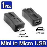 1ชิ้น1ประเภทตรง/รูปร่างสีดำMicro/มินิUSBหญิงกับMini/ไมโครยูเอสบีอะแดปเตอร์ชาร์จเชื่อมต่ออะแดปเตอร์แปลง