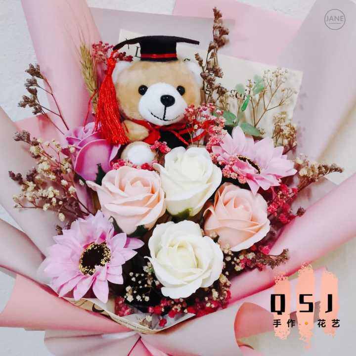 Graduation bouquet/Convocation bouquet/毕业花束 Lazada