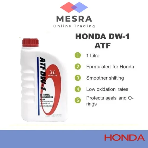 HONDA DW1 ATF 1L AUTO TRANSMISSION FLUID GEAR OIL MINYAK GEARBOX AUTO (CITY / CIVIC / CRV