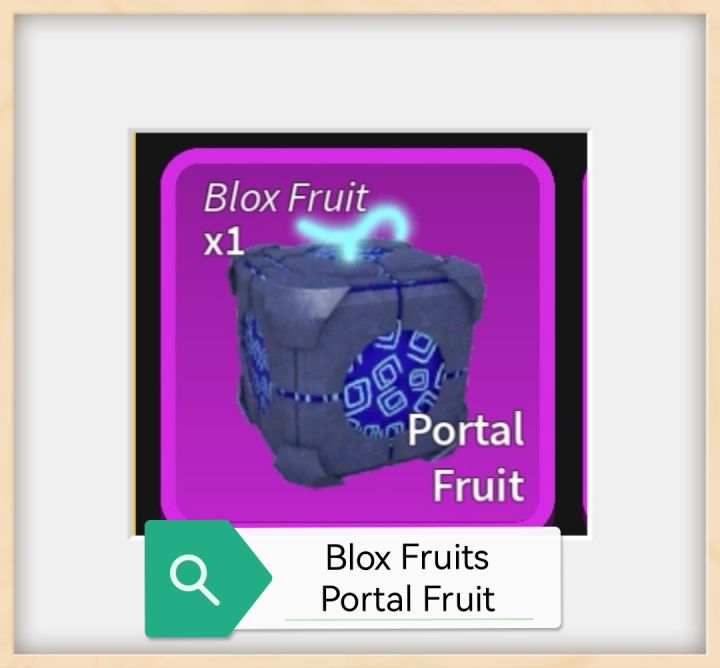 Blox Fruits Portal Fruit | Lazada PH