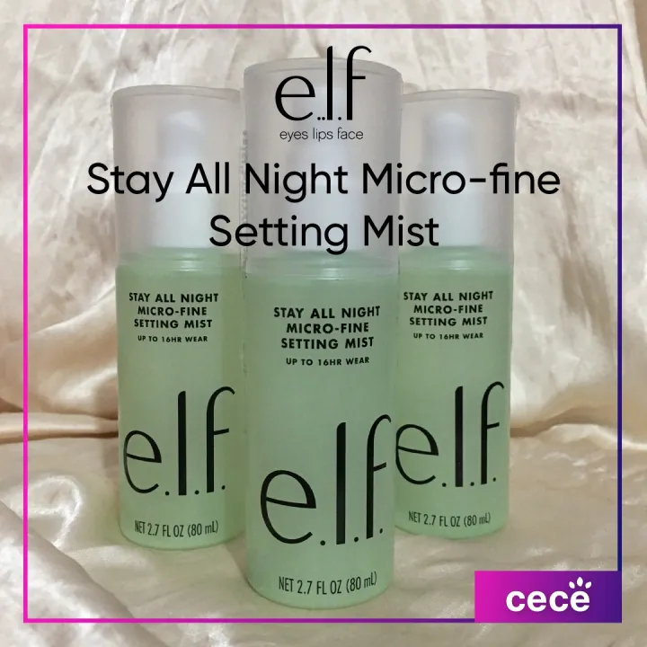 On-hand ELF Stay All Night Micro-fine Setting Mist 80ml | Lazada PH