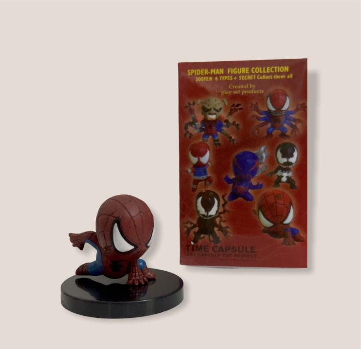 HCM]Mô hình người nhện Spider-Man Chibi Siêu anh hùng đồ chơi kèm ...