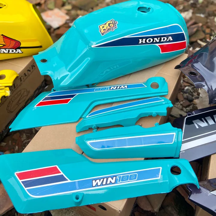 Tangki honda win 100 fulset warna hijau tosca semi trail Lazada Indonesia
