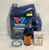 น้ำมันเครื่องดีเซล Isuzu Dmax 1.9 Blue Power Commonrail ยี่ห้อ Valvoline 10W-30 6ลิตร แถม1ลิตร พร้อมกรองเครื่อง กระดาษ ยี่ห้อ Corner รหัสสินค้า C-ISO44 OEM:8-98270524-0