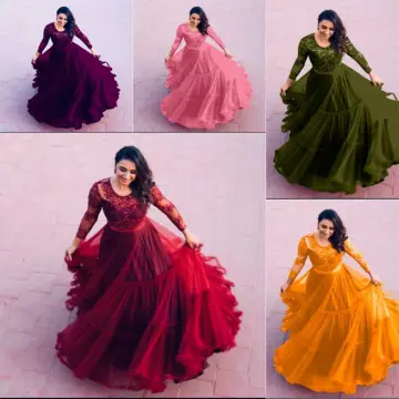 WOMAINYA BY KALKI FASHION COTTON FULL STICHED GOWNS WHOLESALE 4 PCS