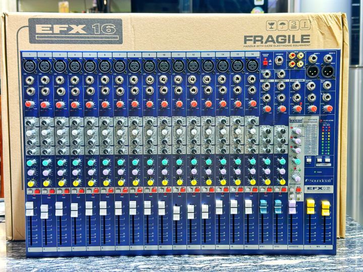 soundcraf-efx16-มิกเซอร์-16-ch-มีเอฟเฟคในตัว-รุ่น-efx16-16-channel-mixer-with-effects-lexicon-รับประกัน-ฟรีค่าส่ง