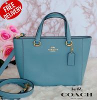 กระเป๋าถือ กระเป๋าสะพาย Coach Alice Satchel (Marine ) CA224 ออก Shop USA รับประกันของแท้ 100%