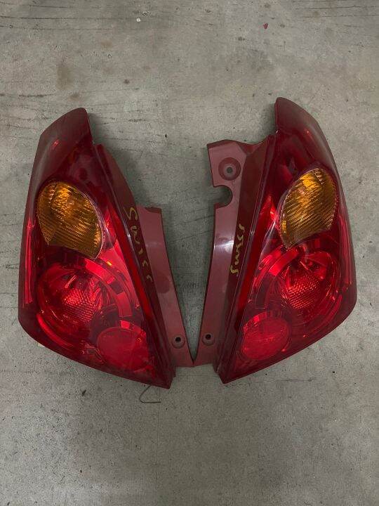 Suzuki Swift 2005 2012 Import Rear Back Tail Lamp Light Lampu