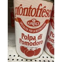 Polpa Di Pomodoro ( Prontofresco Brand ) 4050 G. ซอสมะเขือเทศ บดหยาบ ( ตรา พรอนโตเฟรสโค ) โพลพ่า ดิ โพโมโดโร่