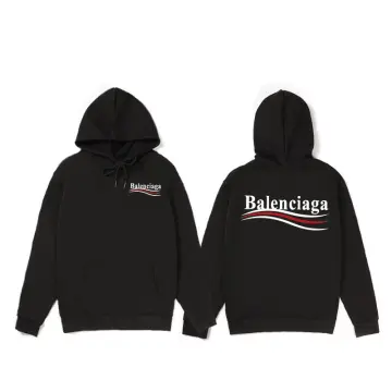 Mua Áo nỉ mũ hoodie Balenciaga in logo sẵn 3 màu siêu hot  Tiki