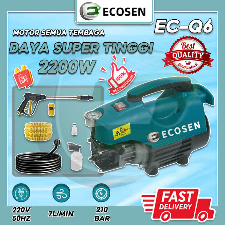 Ecosen W Alat Uap Pembersih Mobil Motor Jet Cleaner Alat Uap