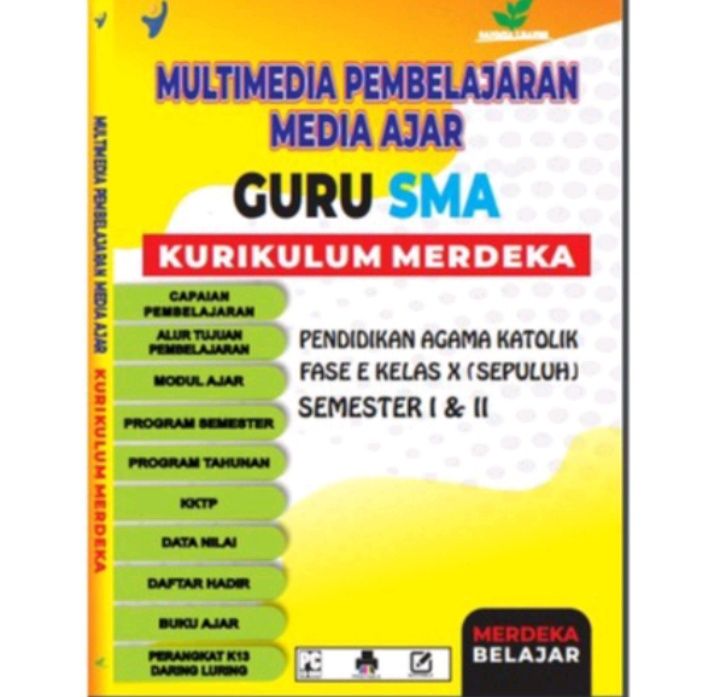 MODUL AJAR SMA KURIKULUM MERDEKA FASE E KLS 10 SEMESTER 1 DAN 2 +BUKU ...