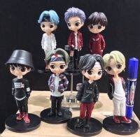 M-Moneytoys โมเดล ศิลปินเกาหลีวง BTS ชุด 7 ตัว พร้อมฐานยืน ความสูง 15 cm (w/m)