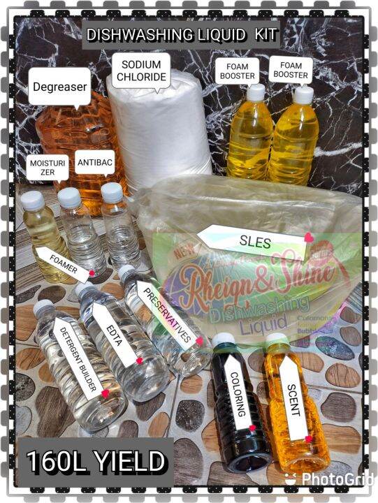 160L Dishwashing Liquid Raw Materials Lazada PH