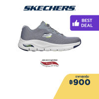 Skechers สเก็ตเชอร์ส รองเท้าผู้ชาย Men Sport Arch Fit Infinity Cool walking Shoes - 232303-GRY Arch Fit