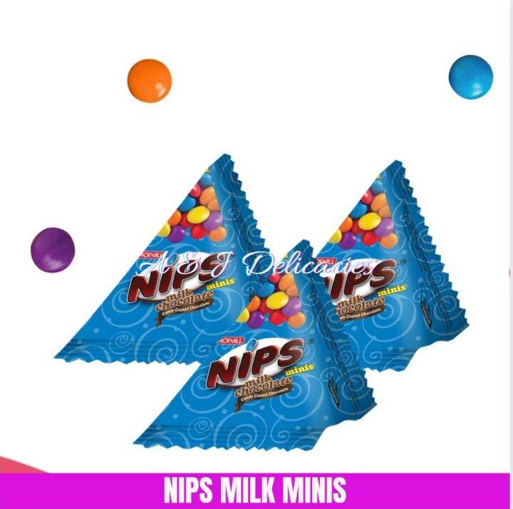 Nips Milky Chocolate Mini (24 pcs per pack) Lazada PH