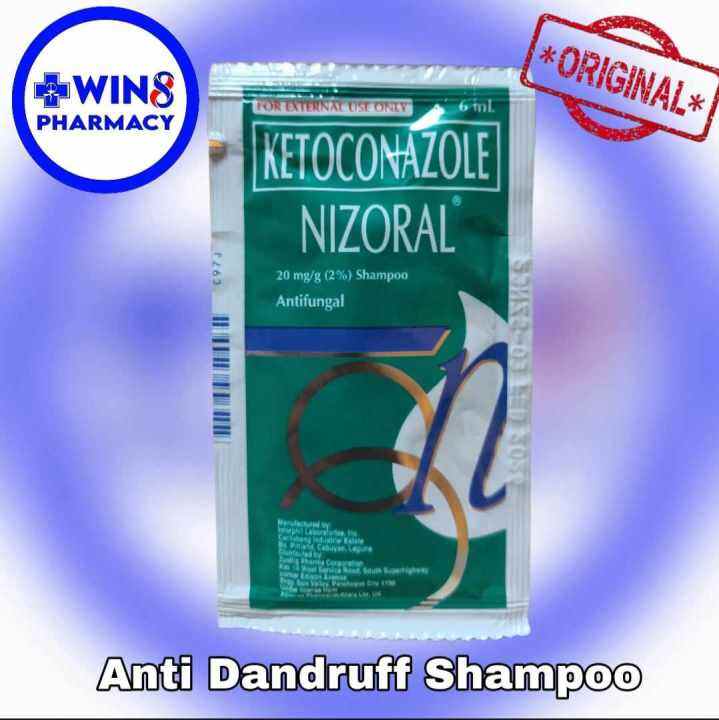 NIZORAL SHAMPOO Ketoconazole Anti Dandruff Shampoo per sachet (ORIGINAL