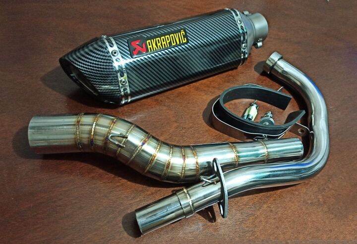 akrapovic sniper 150