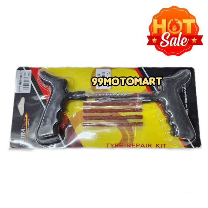 MitraTech Tyre Repair Kit Set Tyre Gum Tyre Tools Seal Fix Tyre Hole