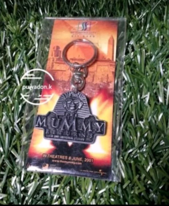 พวงกุญแจที่ระลึกจากภาพยนต์เรื่อง-the-mummy-returns-จากโรงหนัง-sf-cinema-city-สินค้าใหม่-บรรจุในแพ็คเก็ตสวยงาม-สินค้าหายาก-น่าสะสมมาก