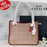 กระเป๋าถือ กระเป๋าสะพายใบใหญ่ Coach Tyler Carryall In Signature Canvas ออก Shop USA รับประกันของแท้ 100%