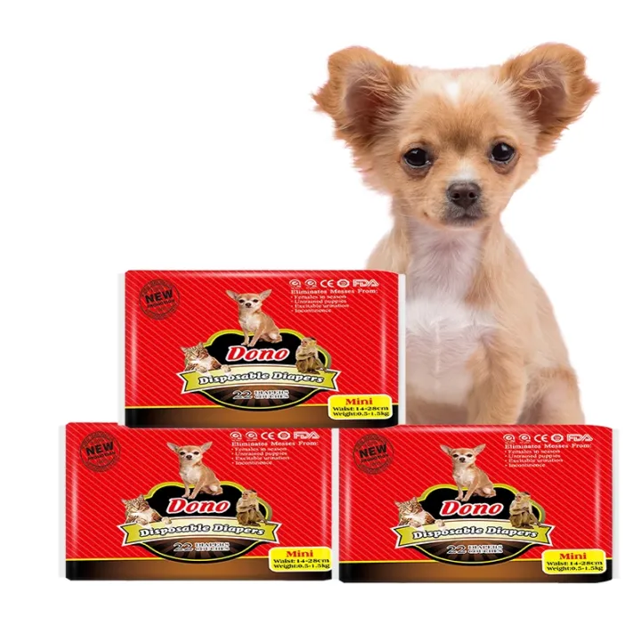 DONO DISPOSABLE FEMALE DOG DIAPER Lazada PH