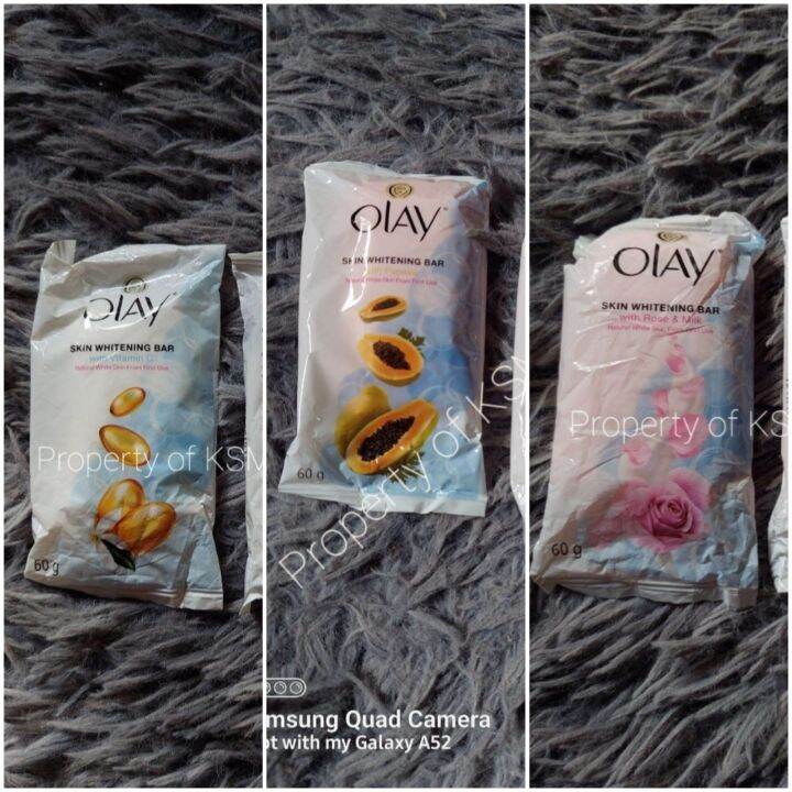 Original Olay Skin Whitening Soap W Papaya With Roseandmilk And W