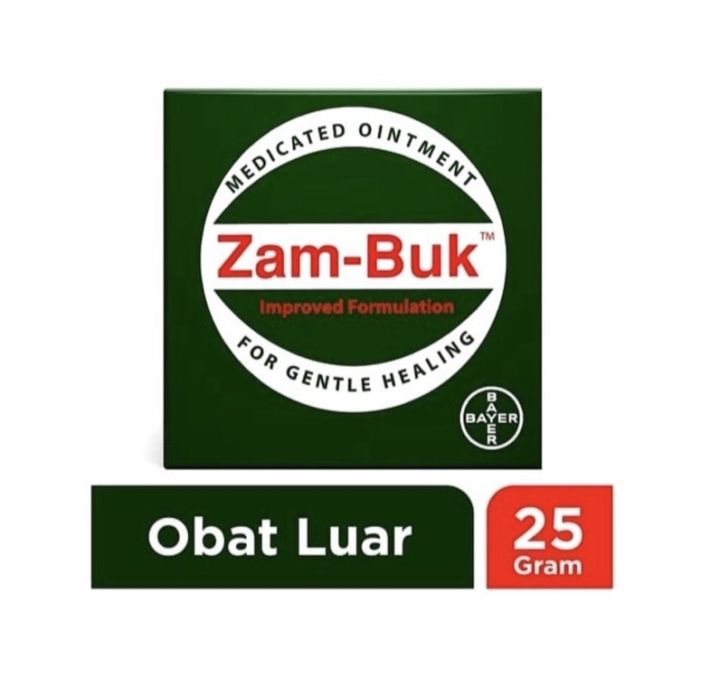 Zambuk 25gr Salep Zam Buk 25g Obat Memar 25 Gr Bayer Original Lazada