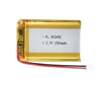 แบต 803450 1500mAh 3.7V แบตเตอรี่ Lithium polymer mp3 ลำโพง บลูทูธ กล้องติดรถยนต์ ลิเธียมโพลิเมอร์ Li-Po li ion Mp3 MP4 MP5 GPS