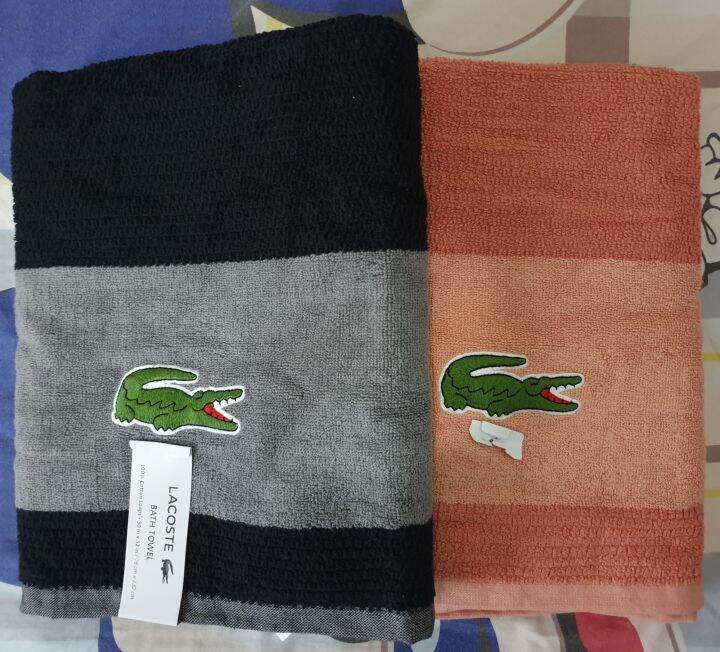 LACOSTE BATH TOWEL Lazada PH