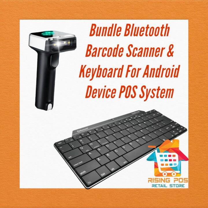 Barcode Scanner With Keyboard ( Bluetooth ) Lazada PH