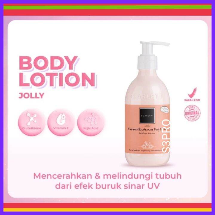 Scarlett Body Lotion Jolly Lazada Indonesia