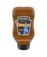 (Free shipping) Heinz Carolina Mustard BBQ Sauce 531g ซอสบาร์บีคิว ผสมมัสตาร์ด สไตล์แคโรไลน่า ตรา ไฮนซ์ 531 กรัม