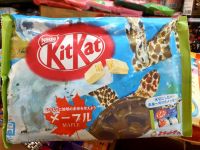 KitKat คิทแคท เวเฟอร์เคลือบช็อคโกแลต รสไซรัปเมเปิ้ล แพ็คห่อ 12 ชิ้น ขนมนำเข้า