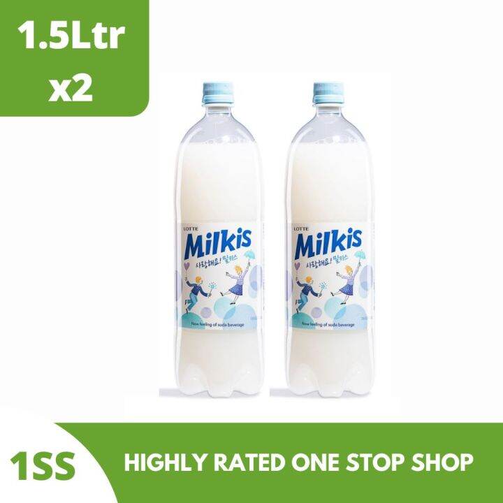 Lotte Milkis Original, 1.5Ltr Set of 2 | Lazada PH