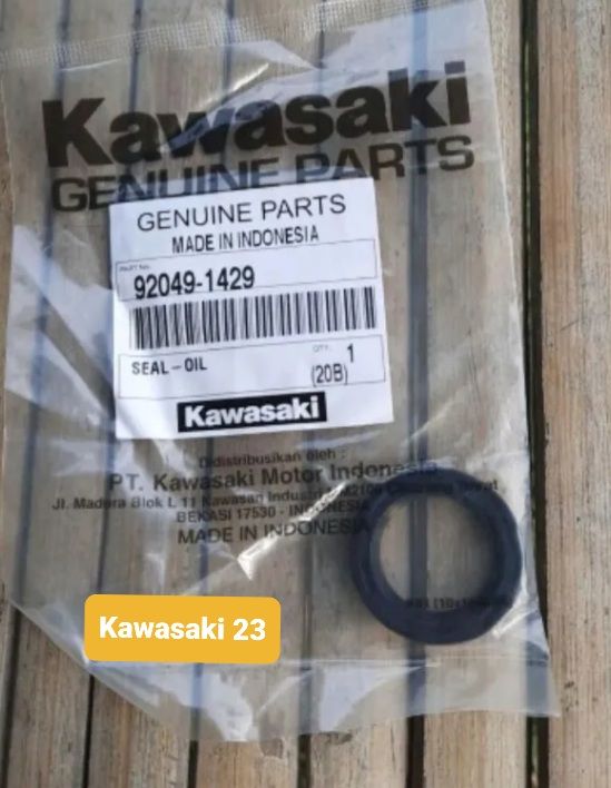 Seal Sil Gear Gir Depan Klx Orginal Kawasaki Kode Part Lazada Indonesia