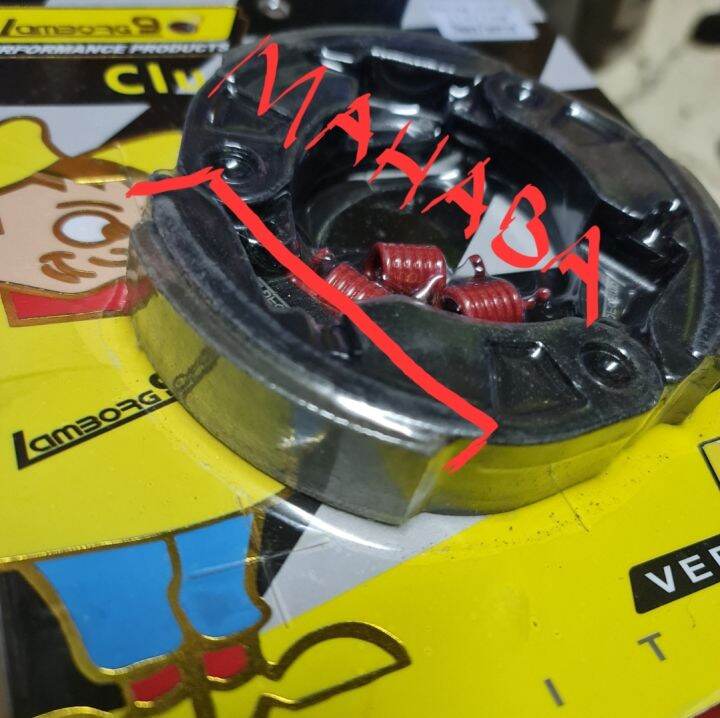 Gy6 125 & 150 Racing clutch with 1000rpm clutch spring, clutch shoe, heavy duty Lazada PH