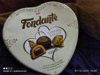 ??ลูกอมช็อกโกแลตคาราเมล ฟอนดอนท์ 300ก. Fondante toffee 300g import from Turkey