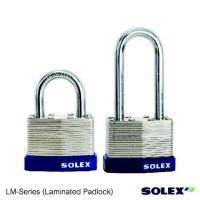 SOLEX กุญแจคล้อง รุ่น LM (Laminated Padlock)