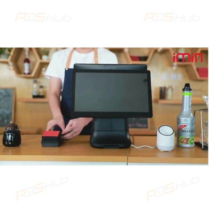 Imin D4 504 15 6 Touchscreen Pos Android All In One Pos Terminal 10