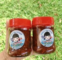 ส่งเคอรี่❤2กระปุก❤ น้ำพริกตาแดง น้ำพริก 400กรัมต่อกระปุก อร่อย สะอาด ของดีจากบ้านเพ ระยอง