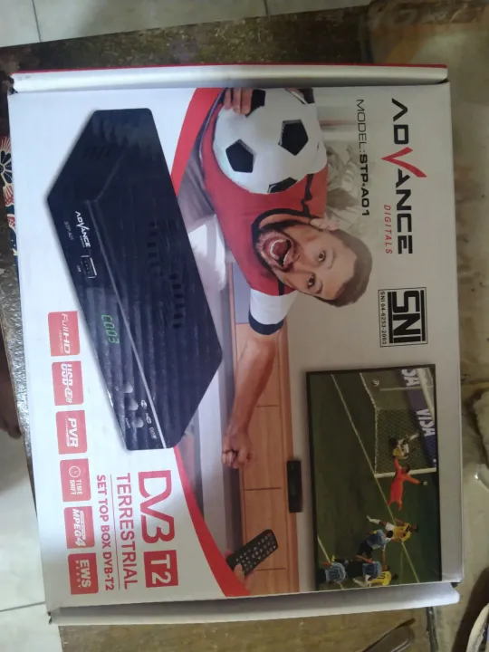 set top box ADVANCE digital tv dtv t2 receiver | Lazada Indonesia