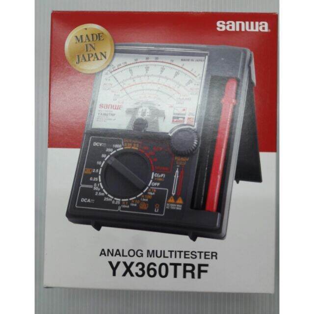 SANWA ANALOG MULTITESTER YX360TRF | Lazada PH