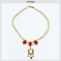 77th Rabbit Renaissance heart necklace