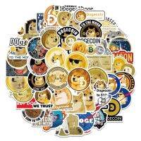 สติ๊กเกอร์ Dogecoin 58 ด็อกคอยน์ 50ชิ้น เหรียน เหรี น้อง หมา ดอช ด็อก ด็อค คอยน์ คอย Dog coin บิท คอยน์ Bit coin บิด คอย xrp